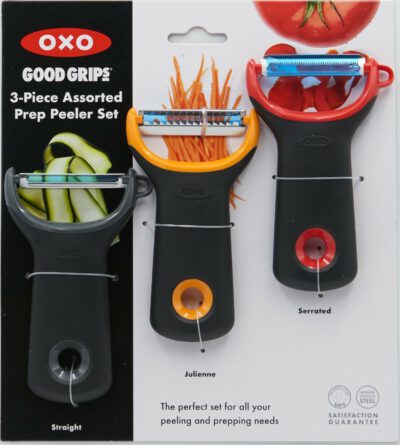 OXO Good Grips® Schäler-Set 3-teilig gemischt Julienne Zacken Y-Schäler