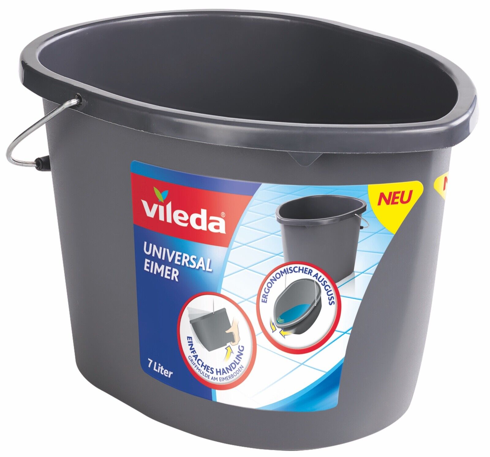 Vileda® Universal-Eimer - 7 Liter ergonomisch