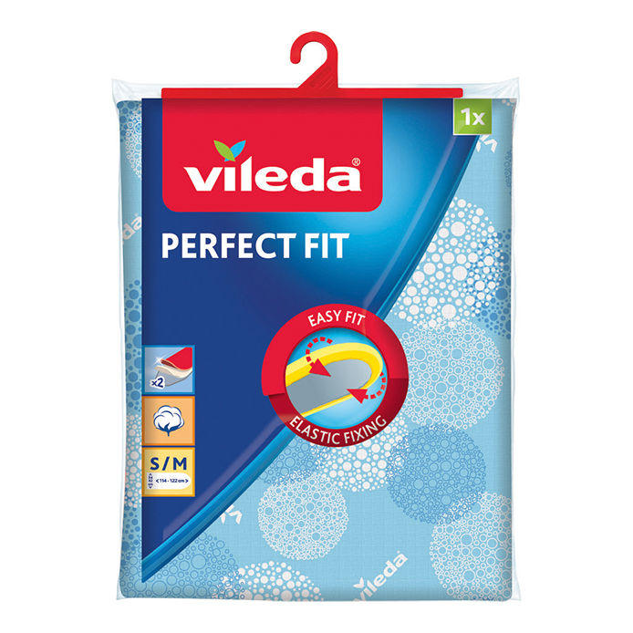 Vileda® Bügeltisch-Bezug Perfect Fit S/M Bügelbrett