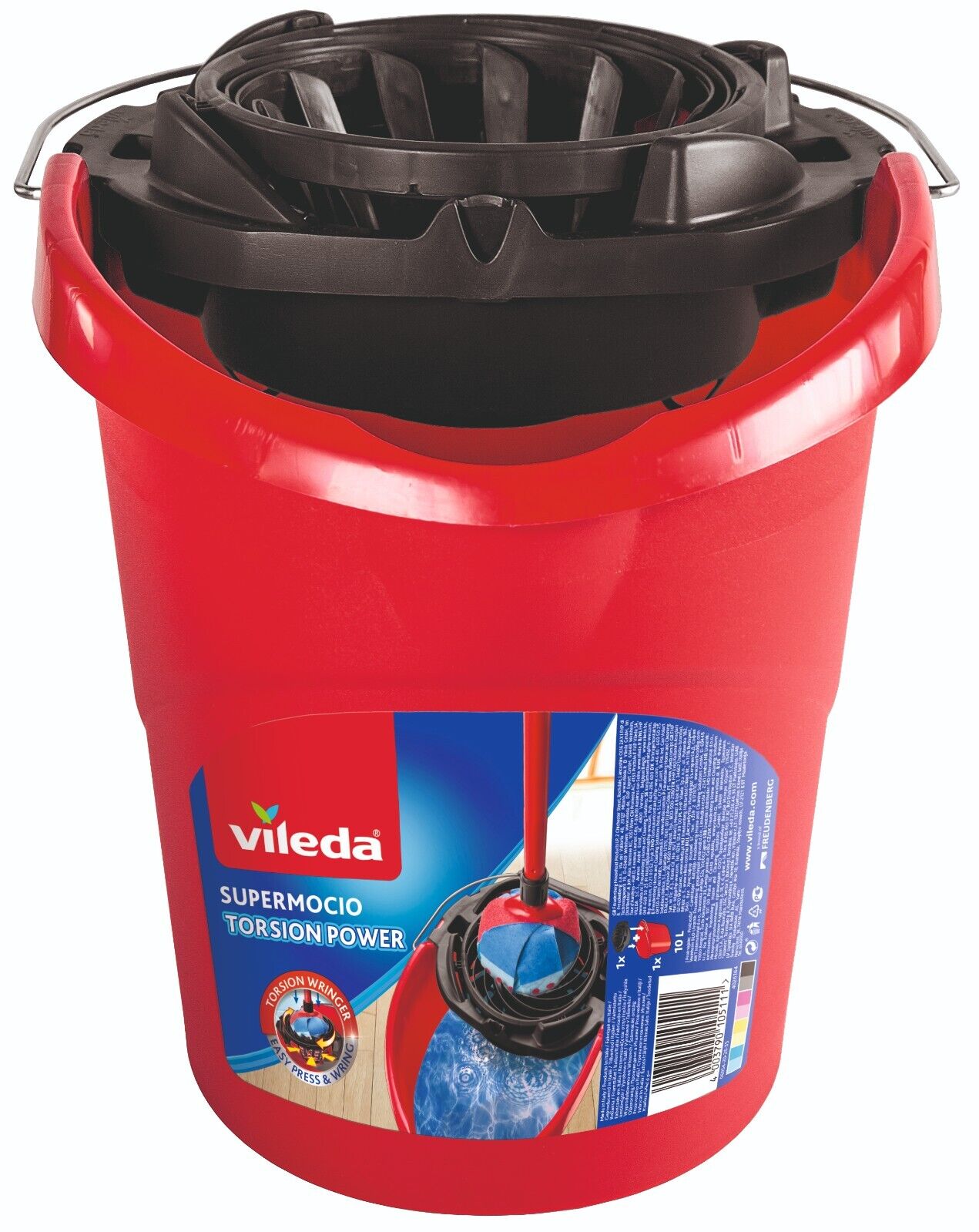 Vileda® Universal-Eimer Supermocio Torsion Power - 10 Liter