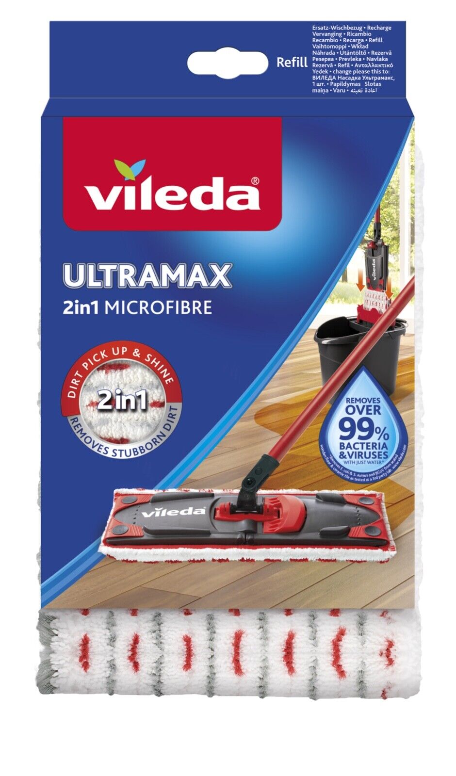 Vileda® UltraMax 2in1 Ersatzwischbezug
