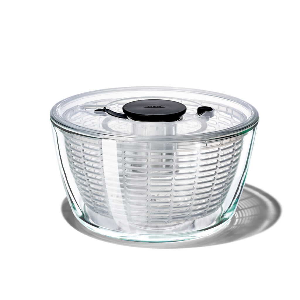 OXO Good Grips® Salatschleuder aus Glas