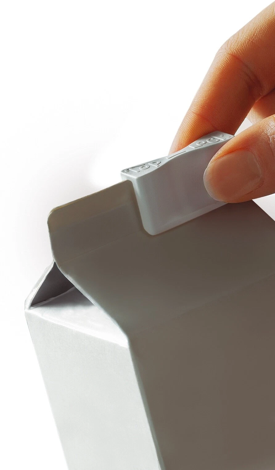 BRIX TopLock™ Verschluss für Milch- & Getränke-Kartons 3er Pack Verschlussklemme